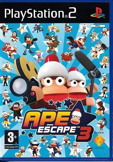 Ape Escape 3 - PS2 (B Grade) (Genbrug)